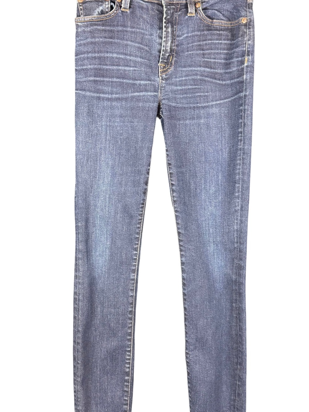 J. Crew Skinny Jeans in Light Blue Wash